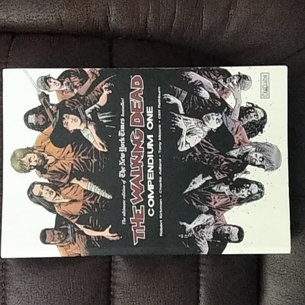 The Walking Dead compendium 1 New York Times bestseller